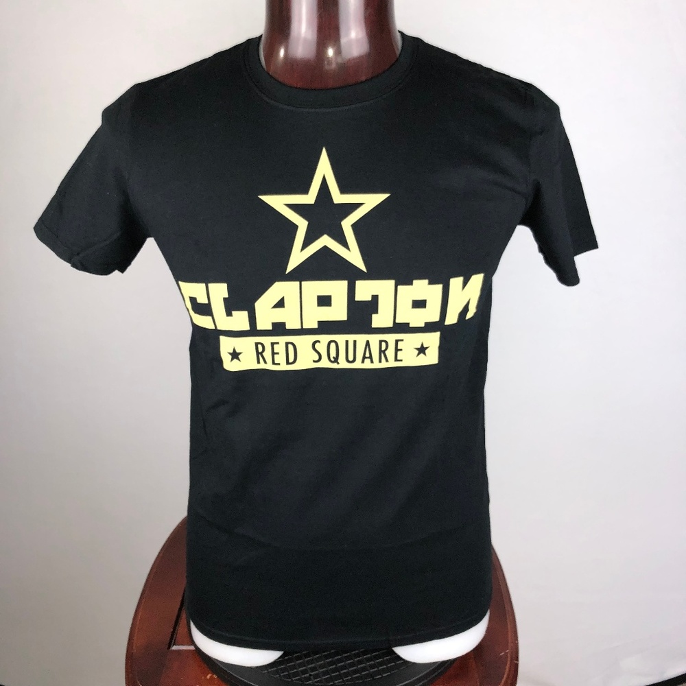 Eric Clapton Red Square Concert Mens M Graphic Tee